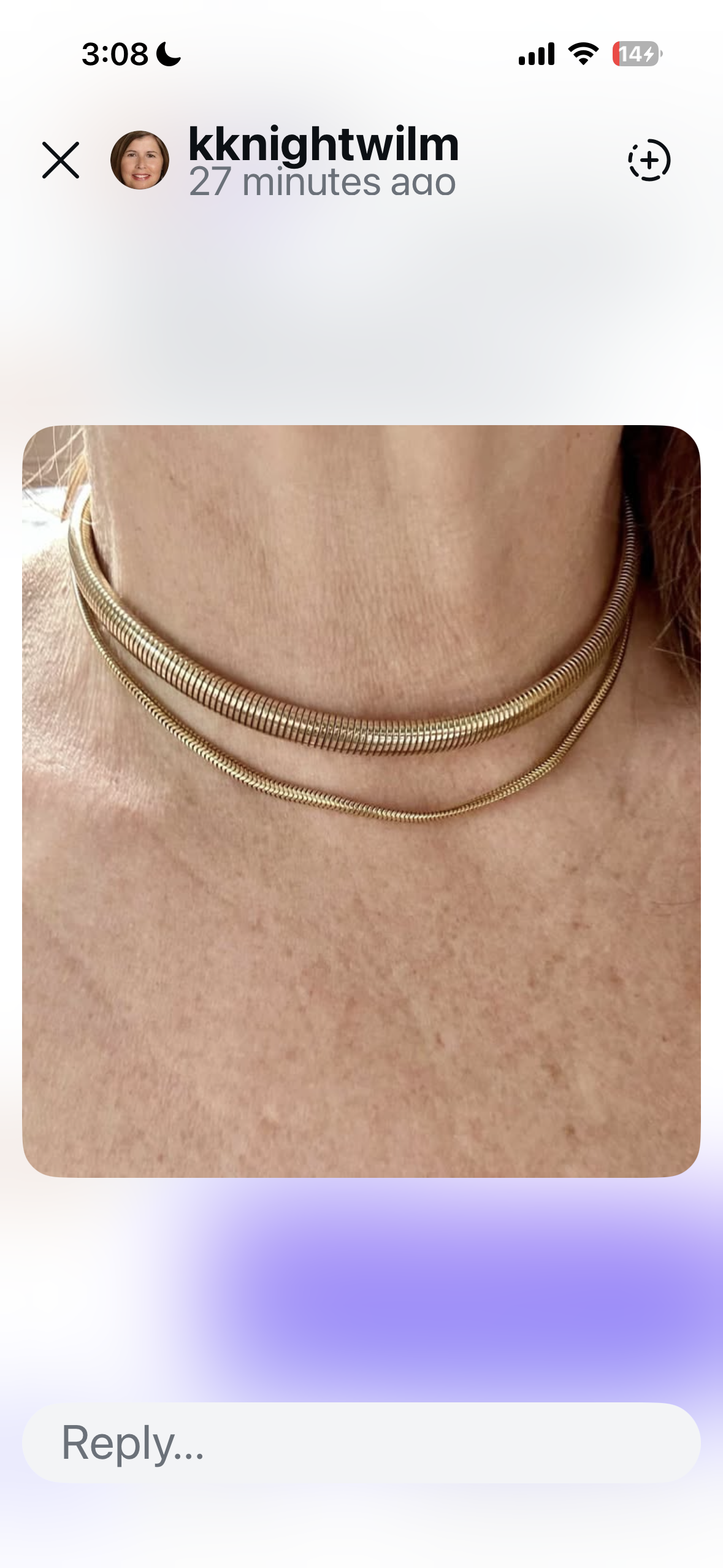 Rare 1/20 12k yellow gold Cal arts tubogas choker