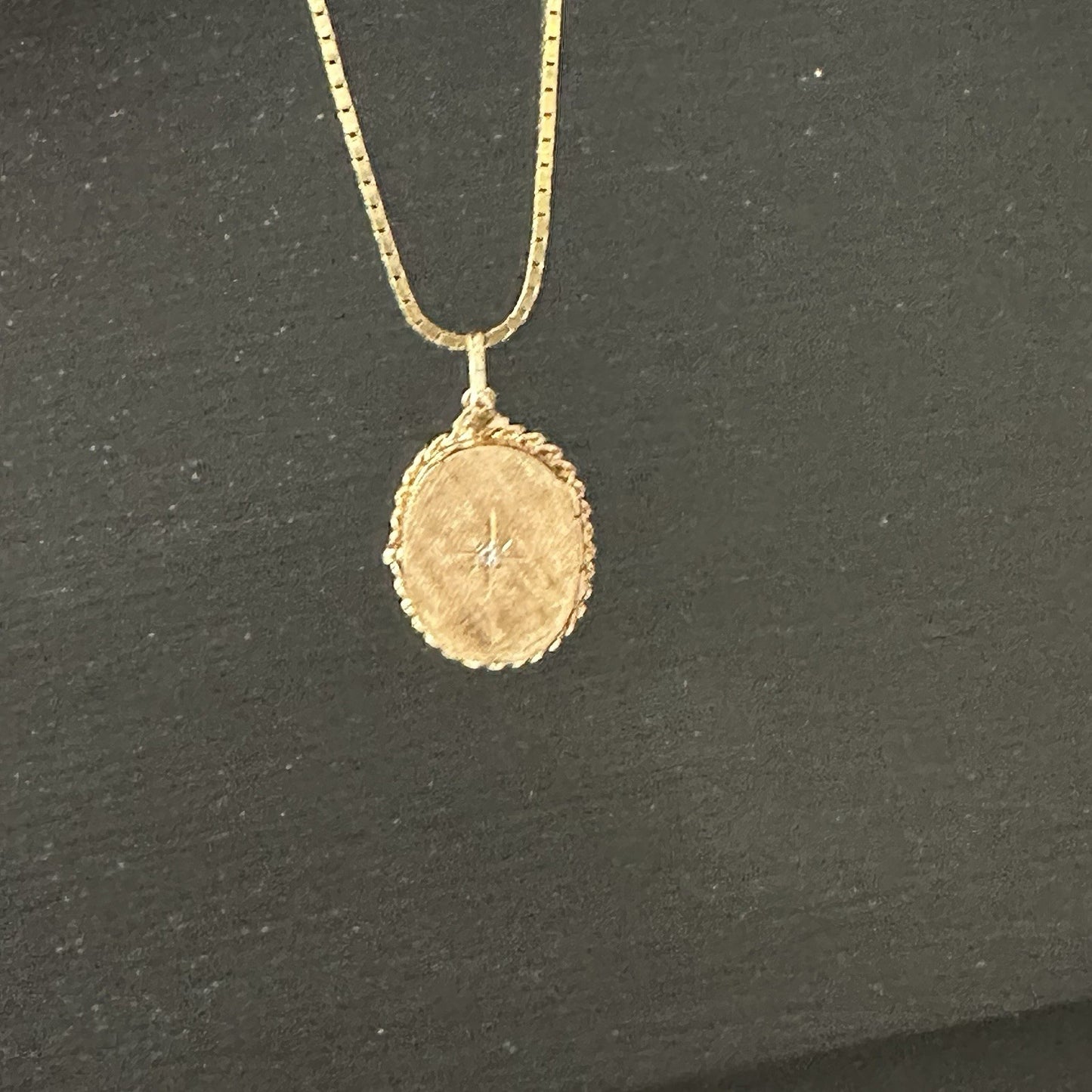 Antique 14K Gold Victorian Diamond Locket
