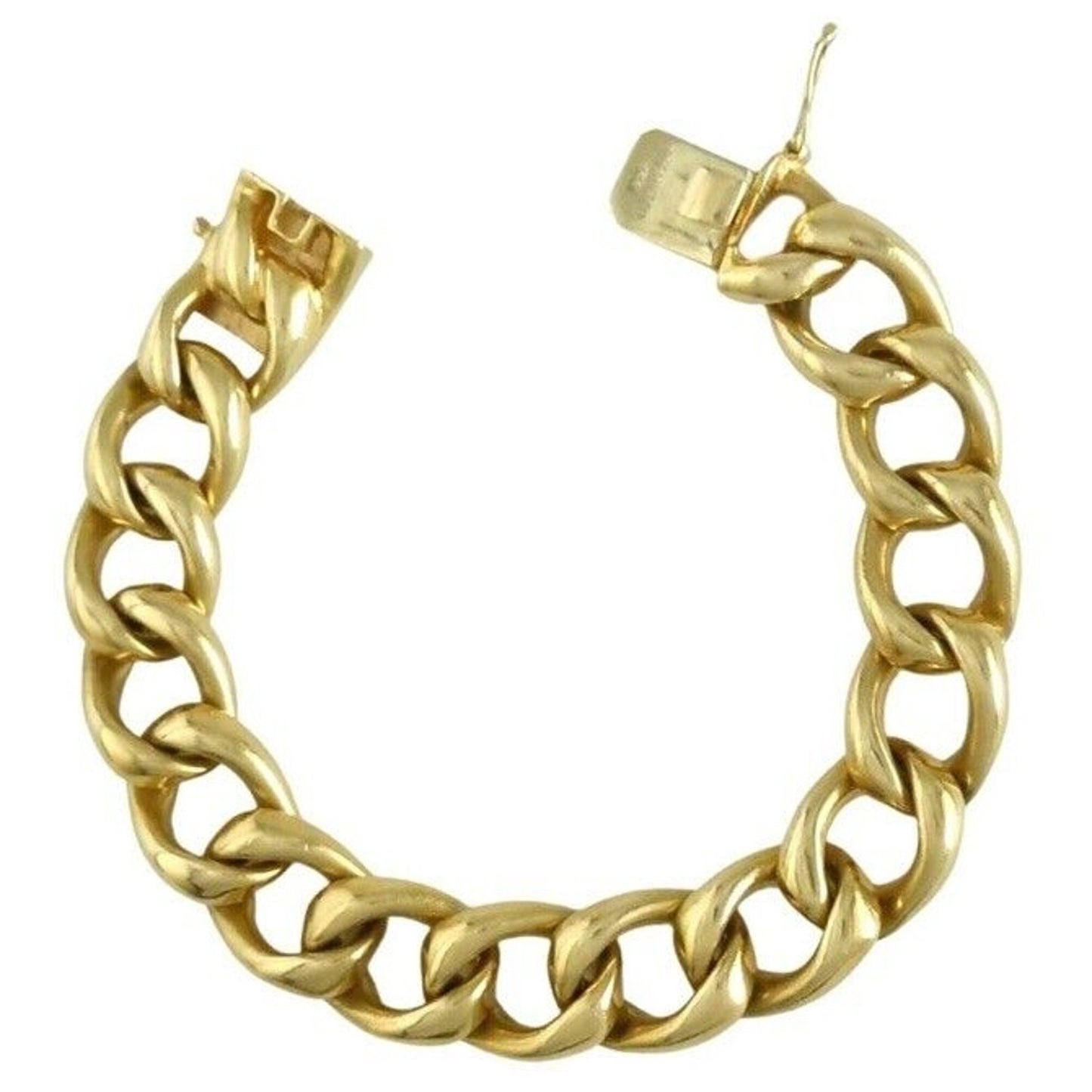 Vintage Curblink 14k Gold Tiffany & Co bracelet 55G