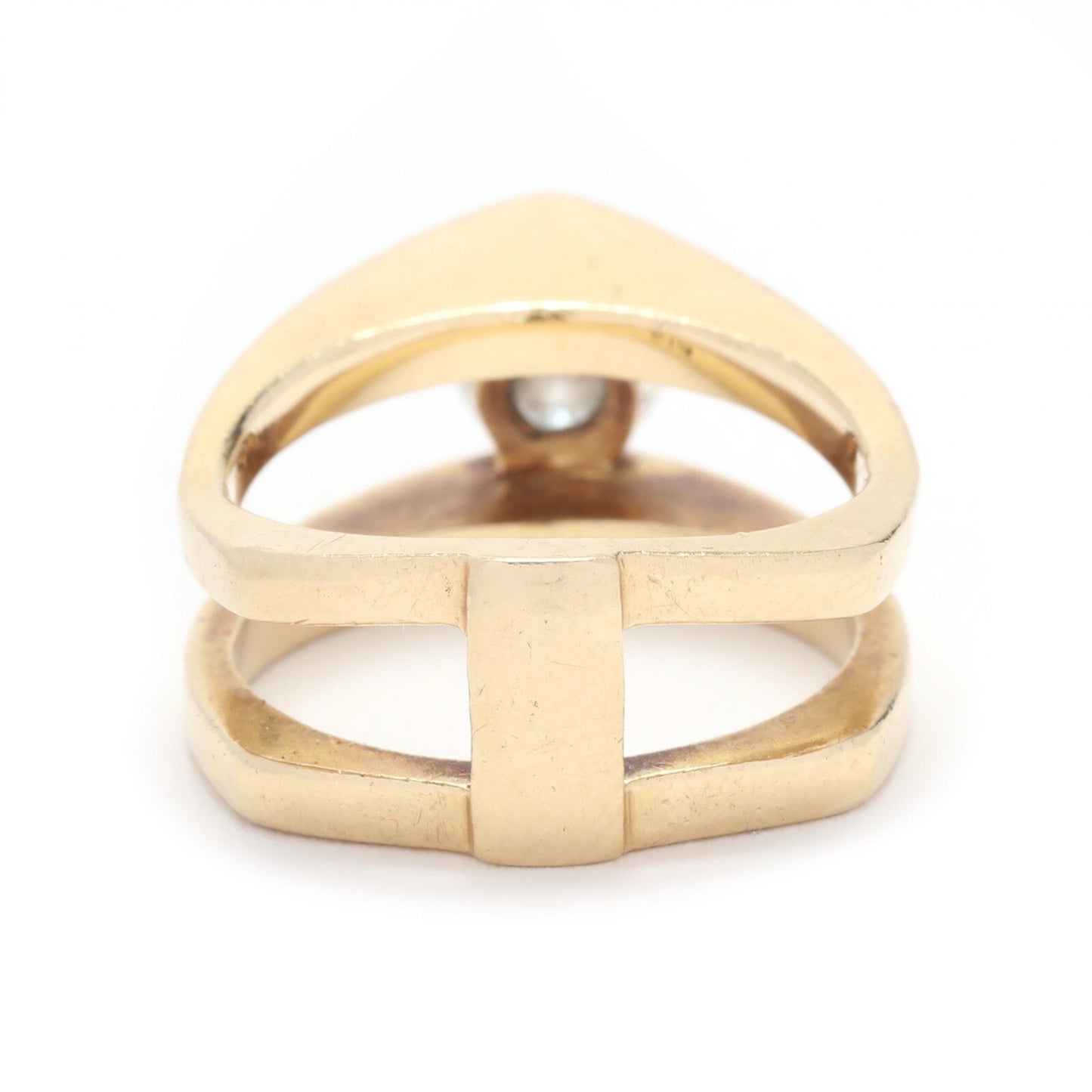 Modernist Diamond Ring (F-G color, VS2 )