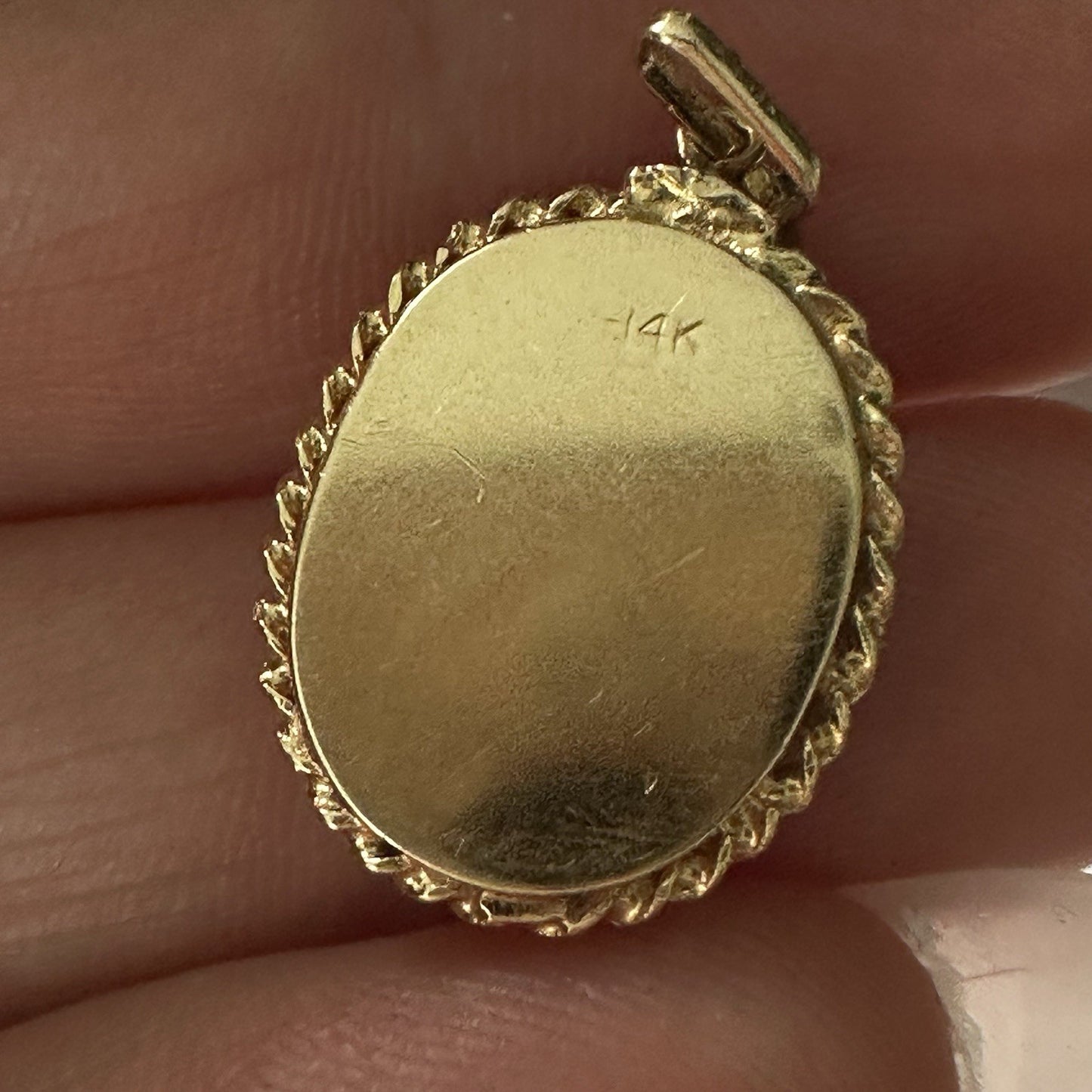 Antique 14K Gold Victorian Diamond Locket