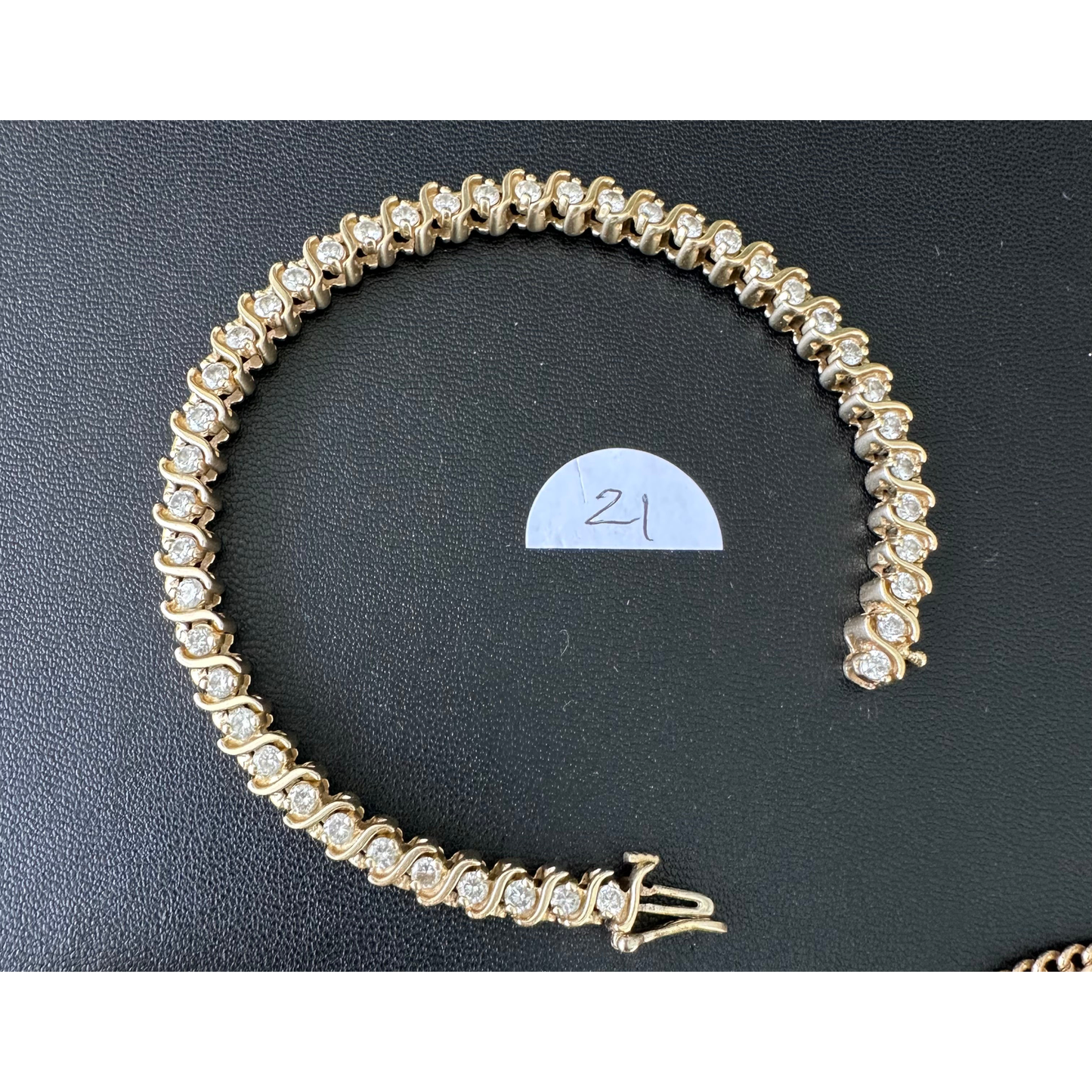 Fortunoff - 14k 2.5 ct diamond tennis bracelet