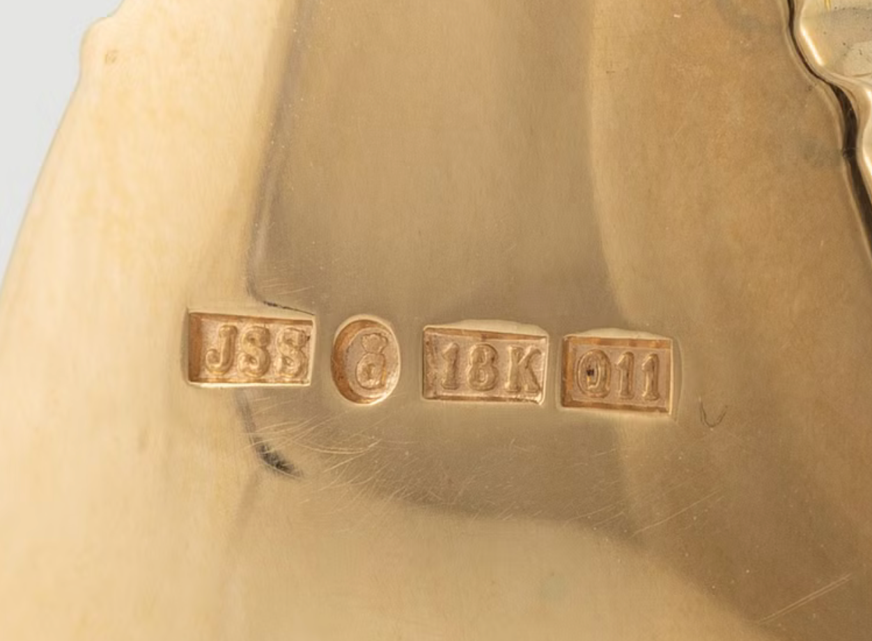 Jarl Sandin, 18K gold with opal Pendant