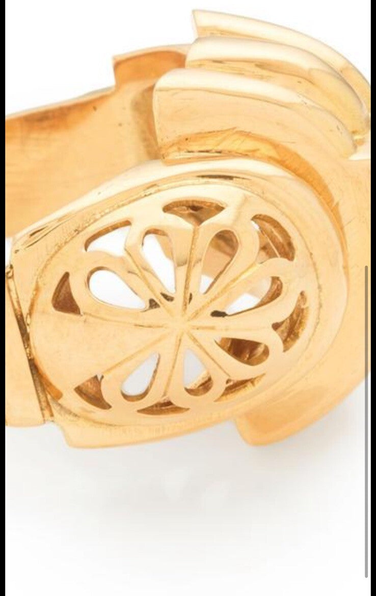 Gorgeous French Diamond Ring in 18k Gold