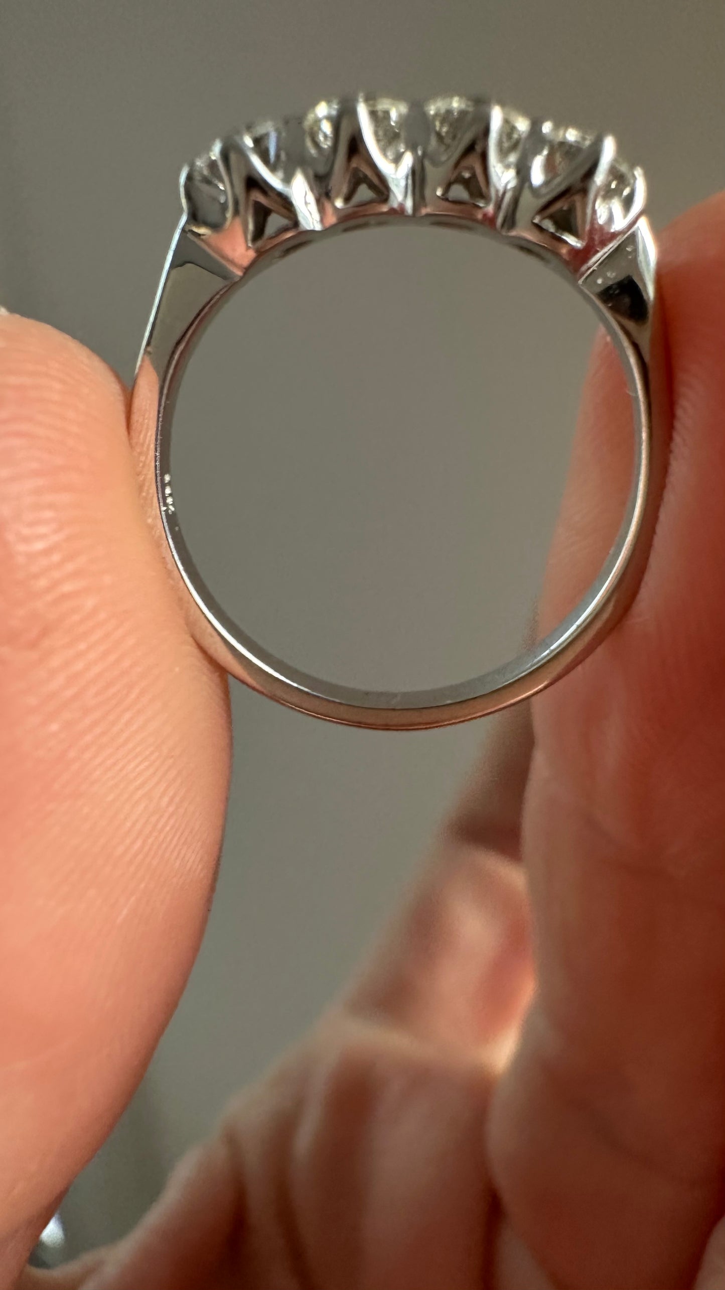 Classic antique 4 stone diamond 14k ring 1 +cttw