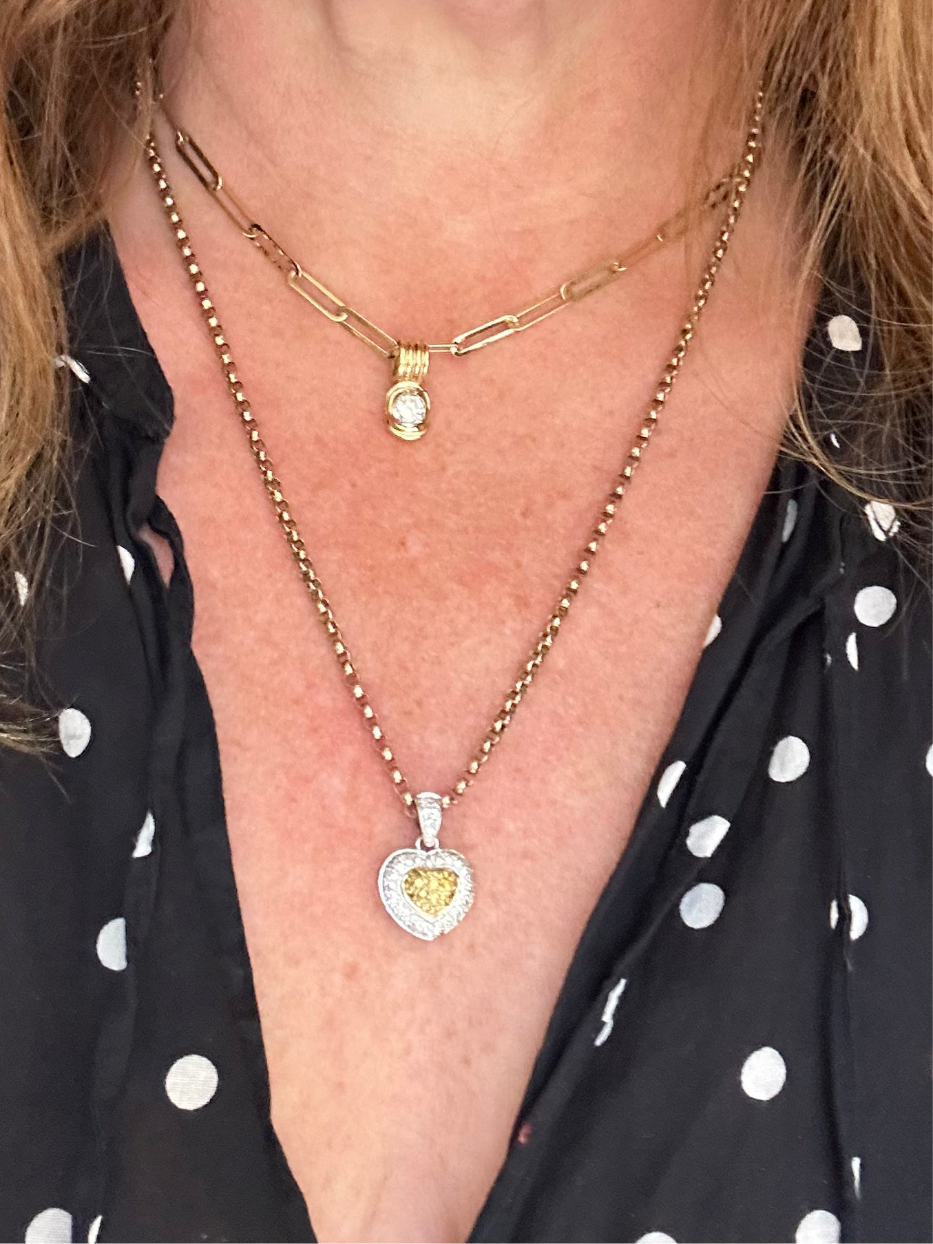 Antique baby rolo 14k chain 18” 7.38g