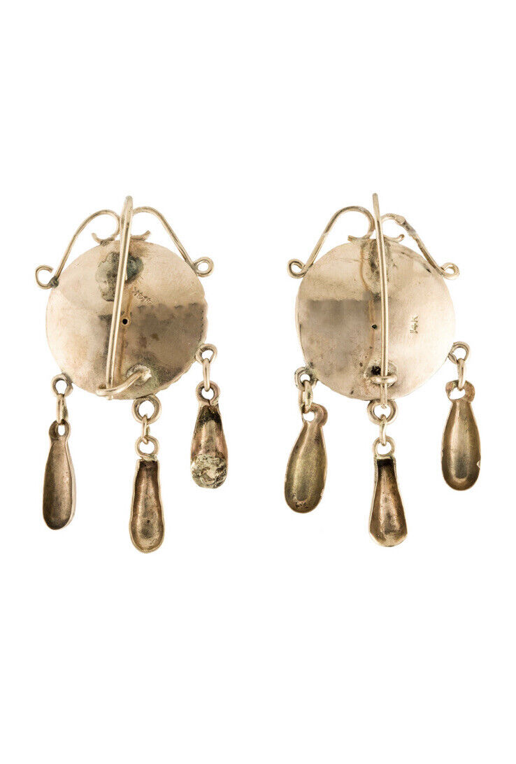Antique 14k yellow Gold Dangle Earrings