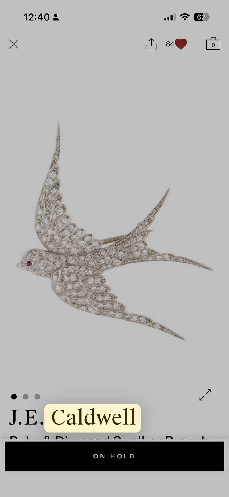Diamond Brooch/Pins