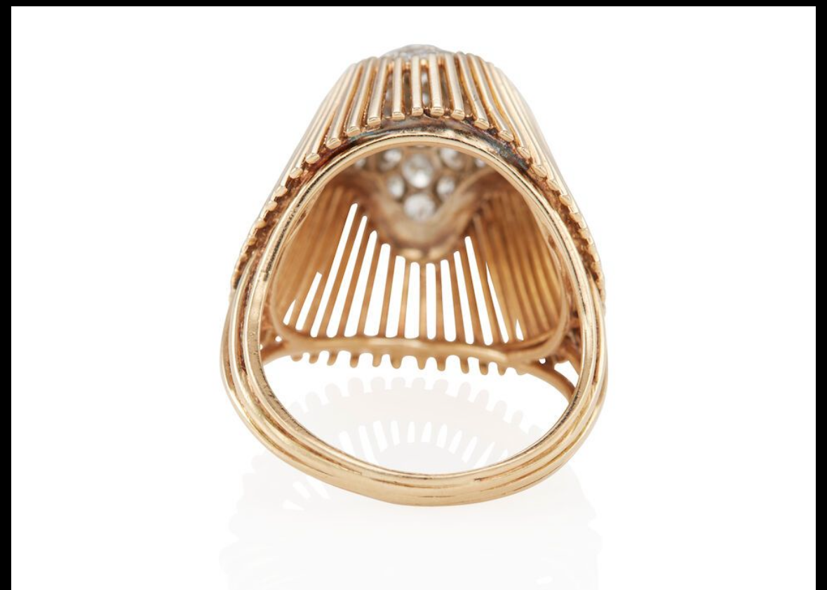 1.8 cttw Bombe diamond ring