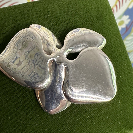 Angela Cummings 925 Sterling Orchid Brooch Pin