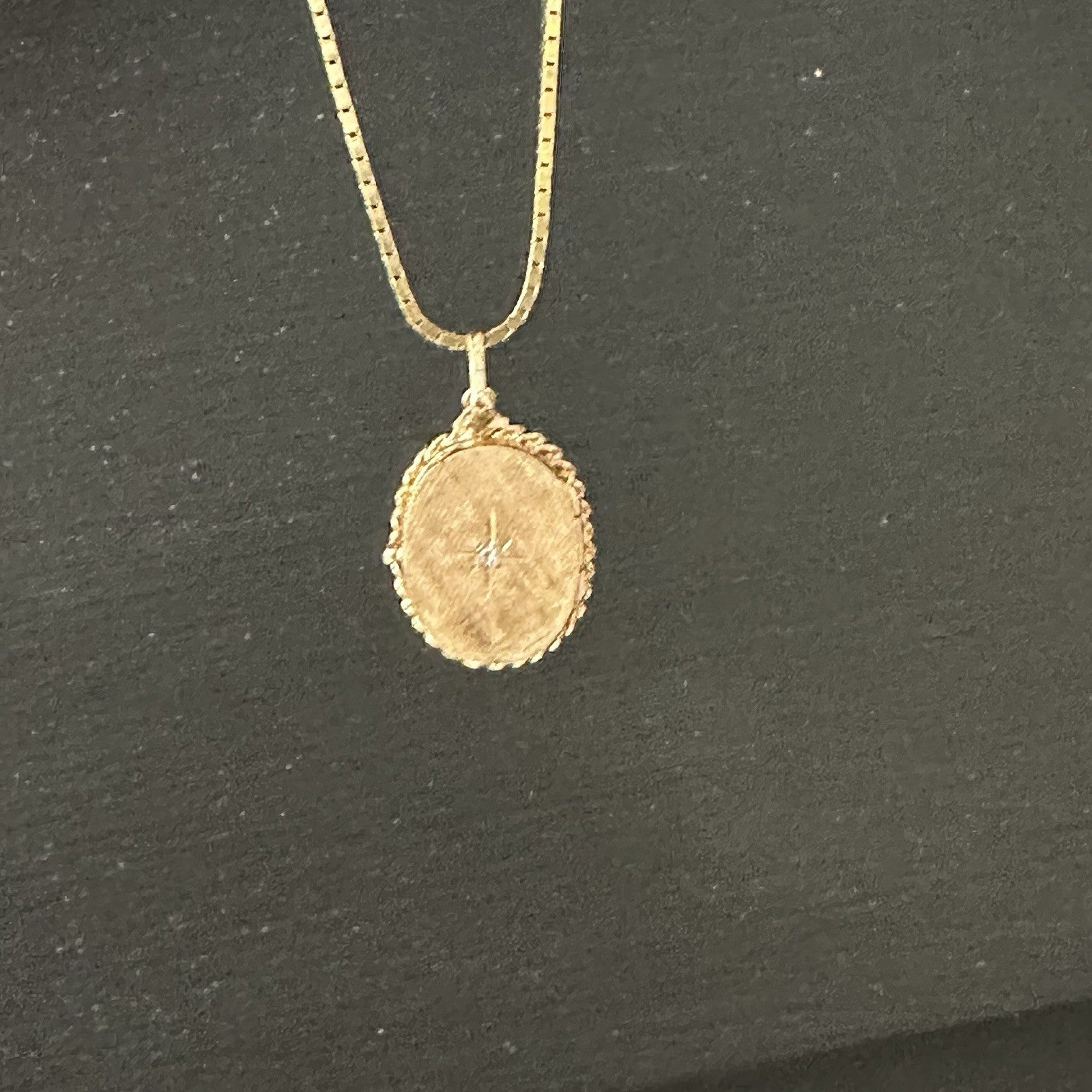 Antique 14K Gold Victorian Diamond Locket