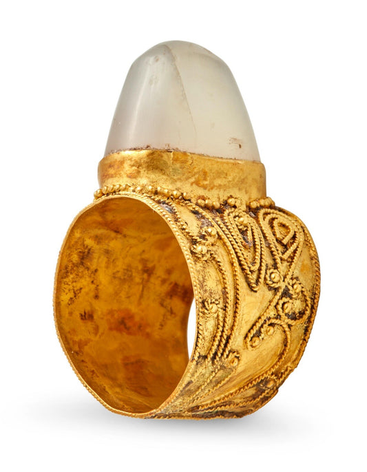 Antique 20k Feldspar Ring 