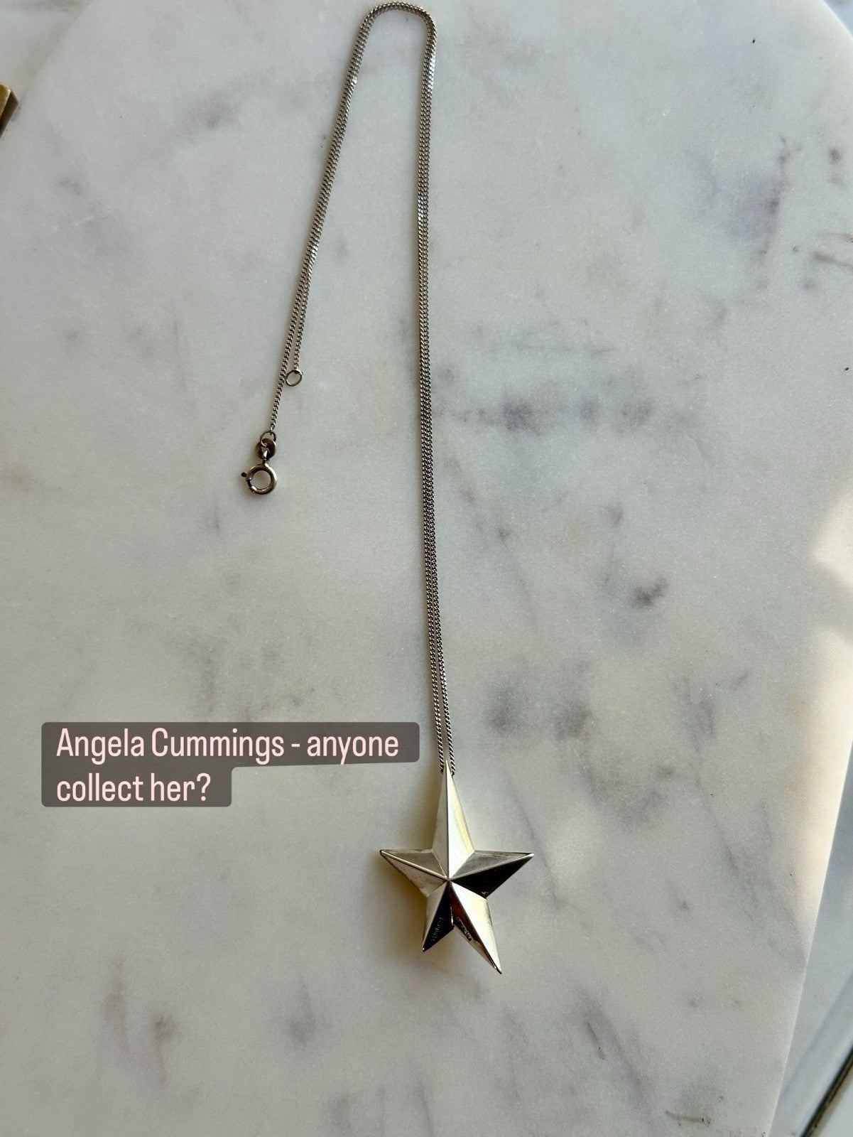 Angela Cummings Star Necklace 