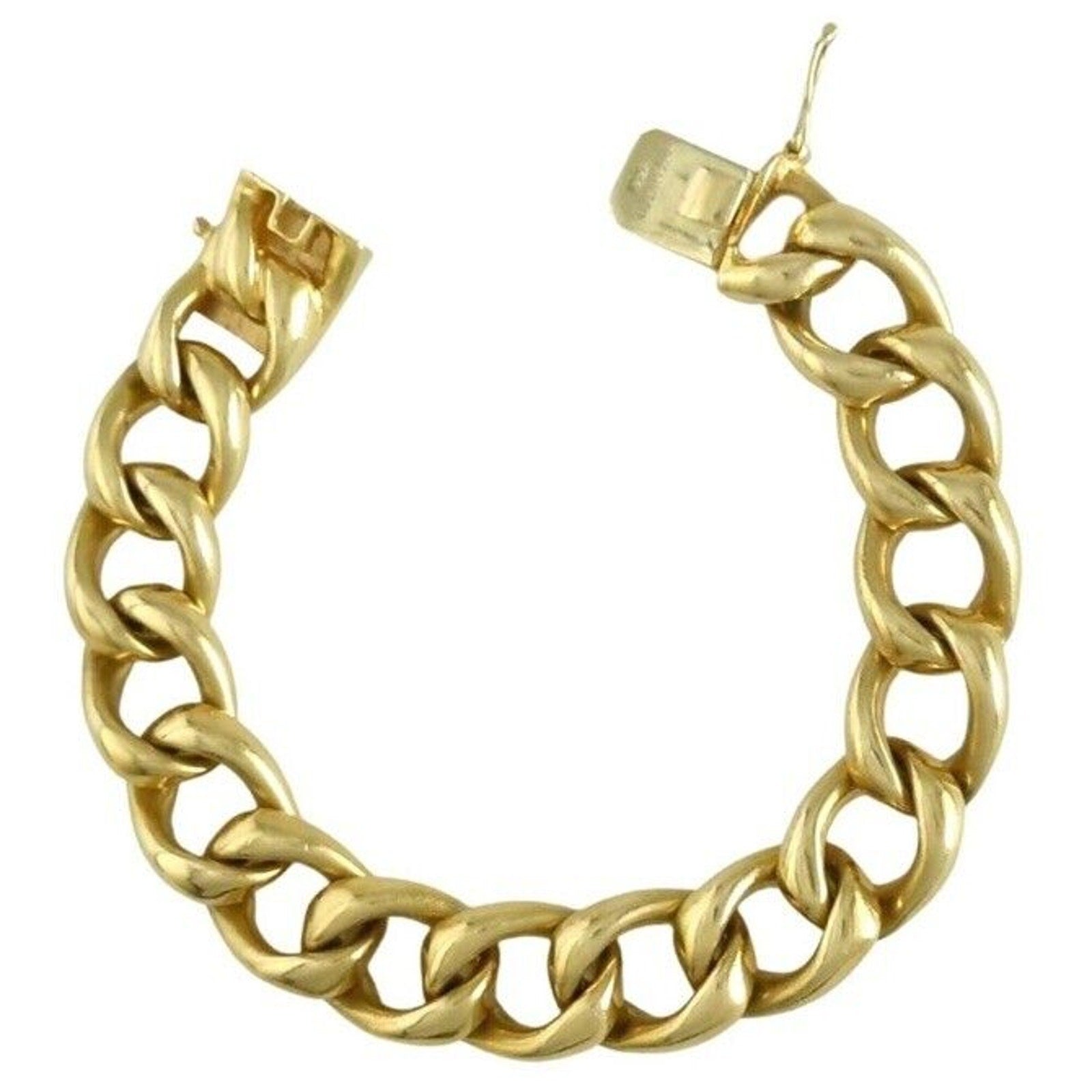 Vintage Curblink 14k Gold Tiffany & Co  bracelet 55G