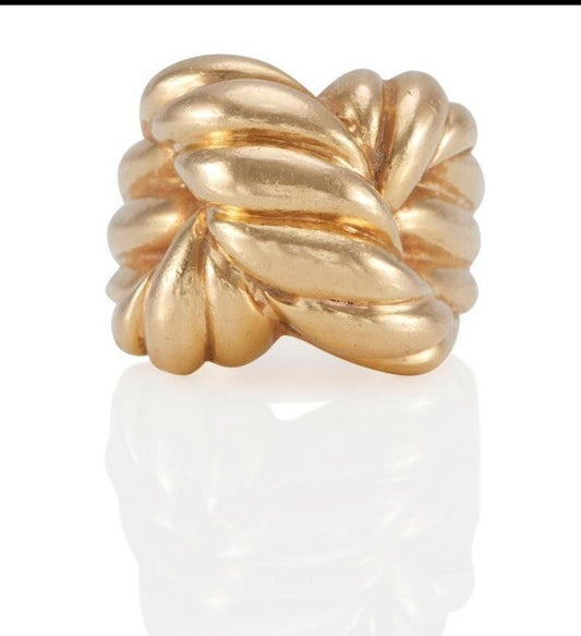 R. Stone 14k Gold Ring 9.5 Size 15.2g