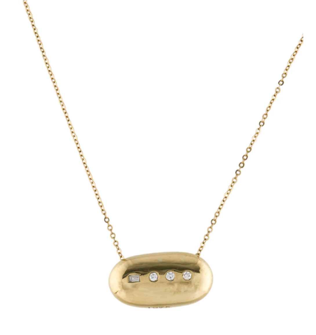 Cartier Vintage Morse Code 18k Necklace w/ Valuation Report