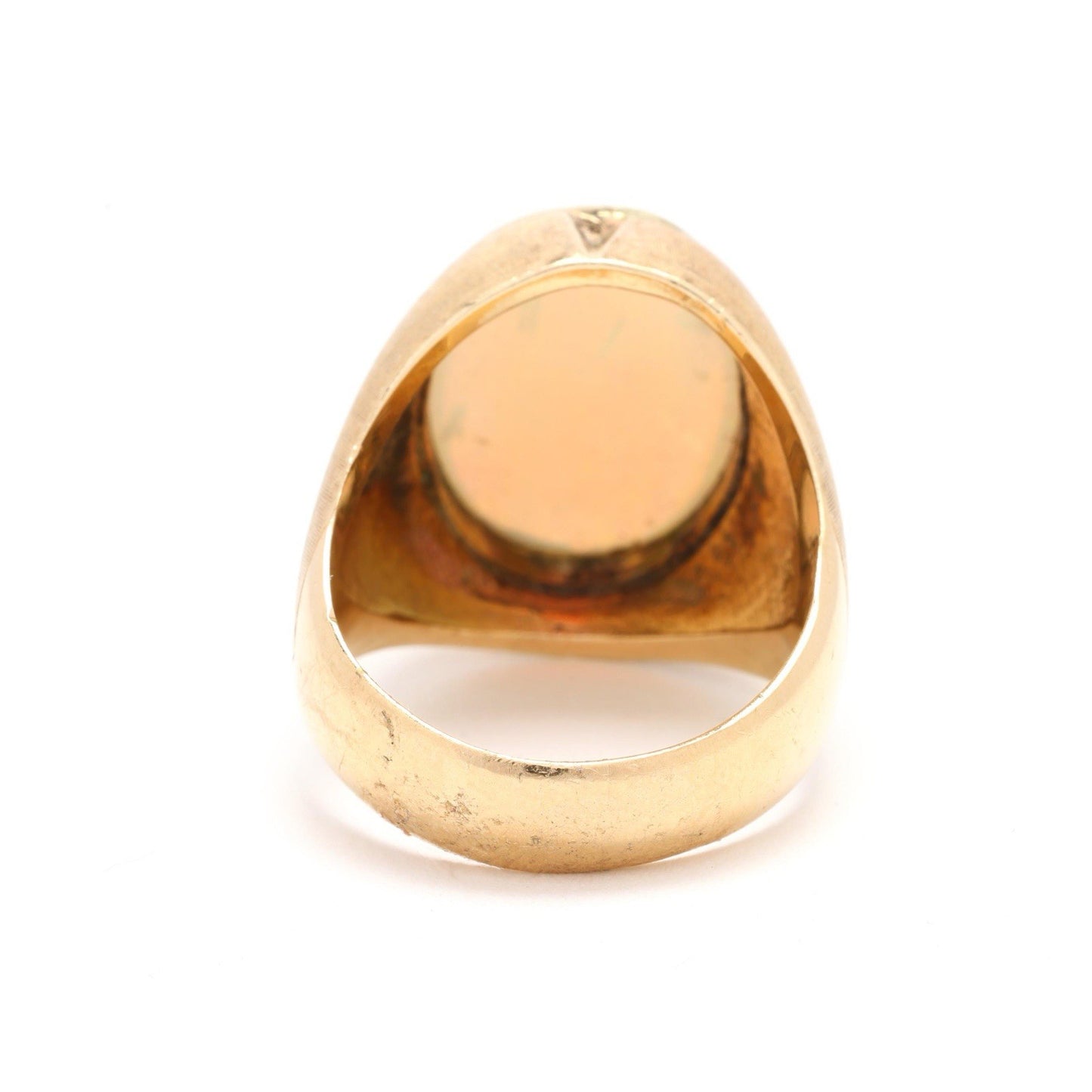 Chunky Bold 14k Opal Ring Size 9
