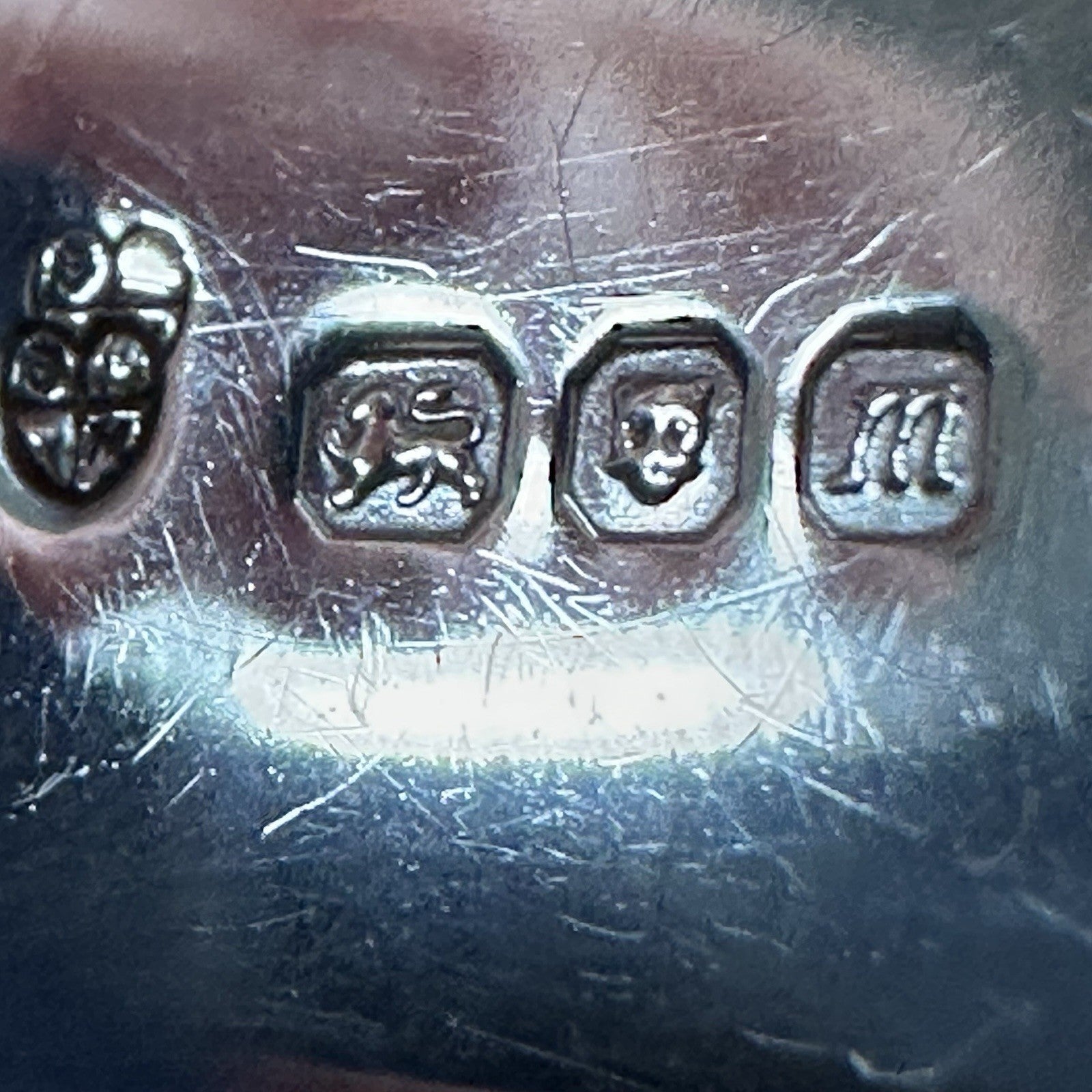 Antique Sterling Silver 1880 Floral Engraved Bracelet William Summer