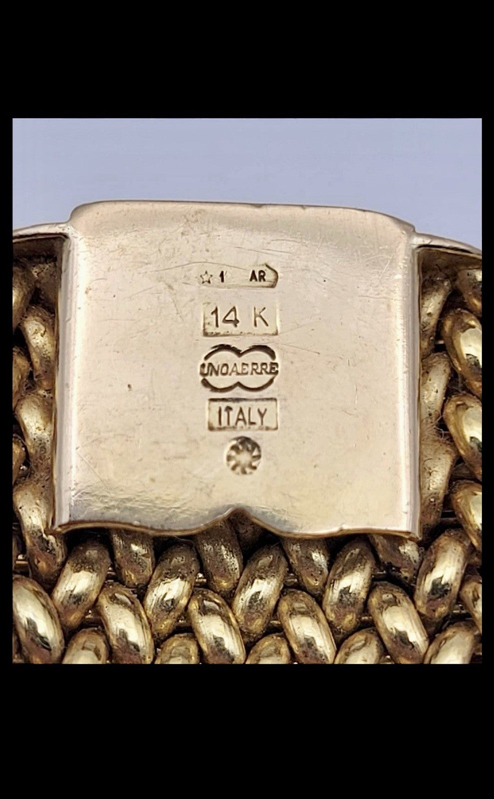14k Weave Bracelet 40g