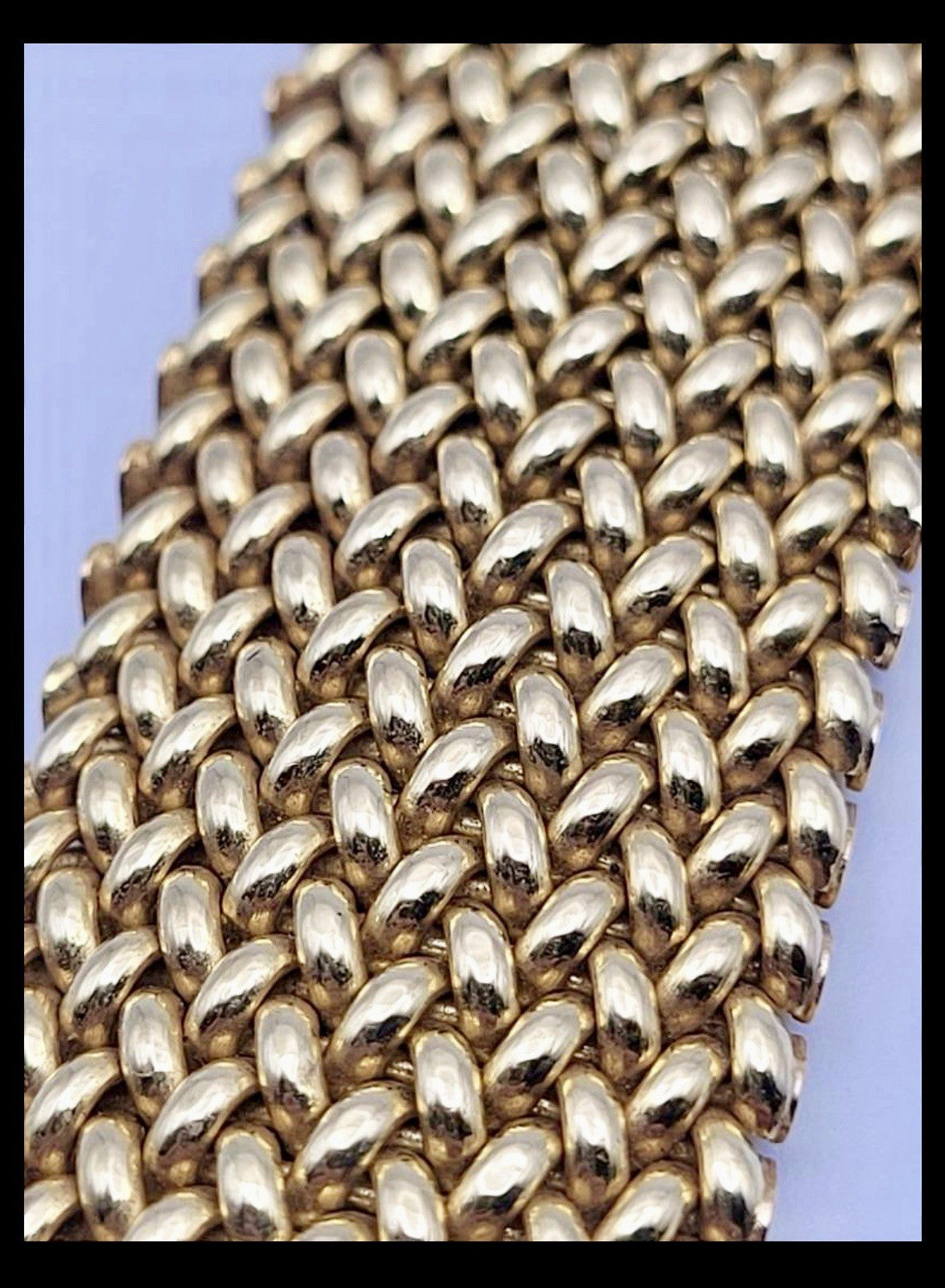 14k Weave Bracelet 40g