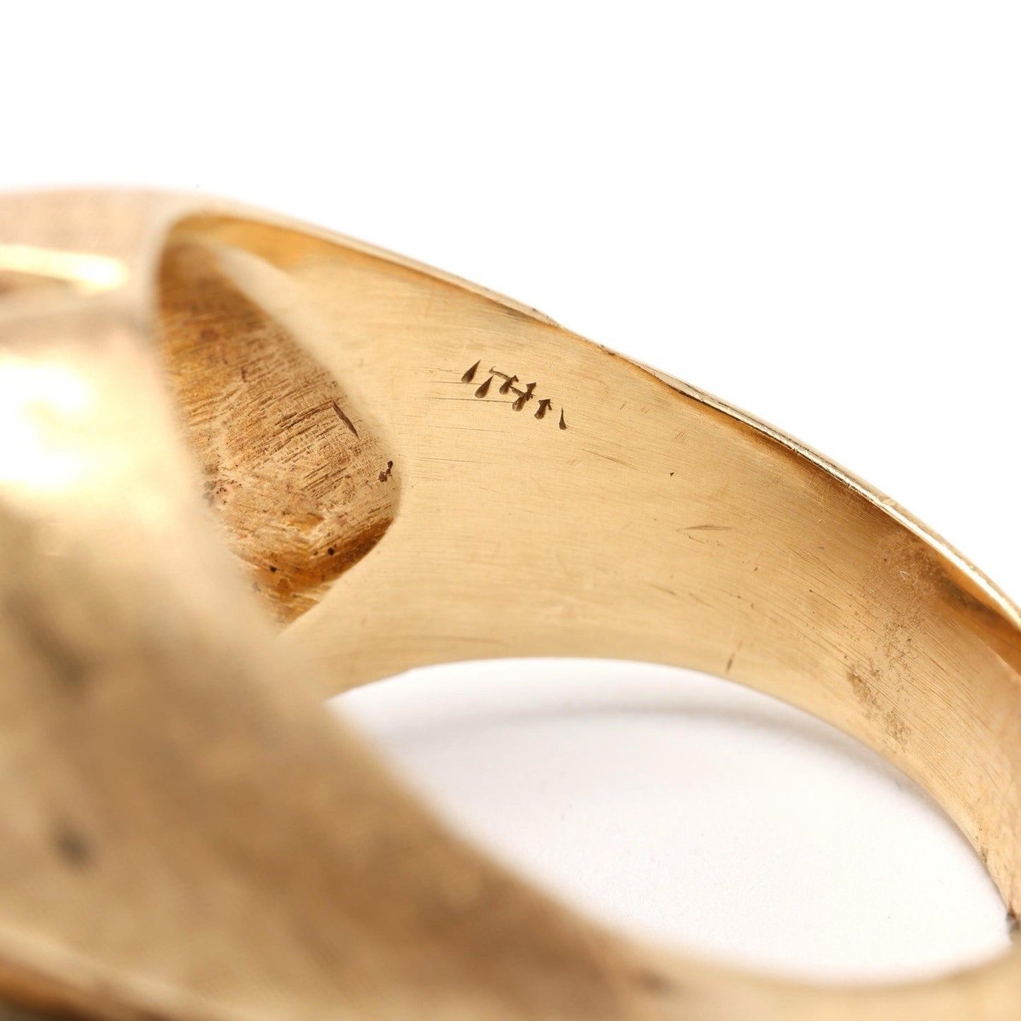Chunky Bold 14k Opal Ring Size 9
