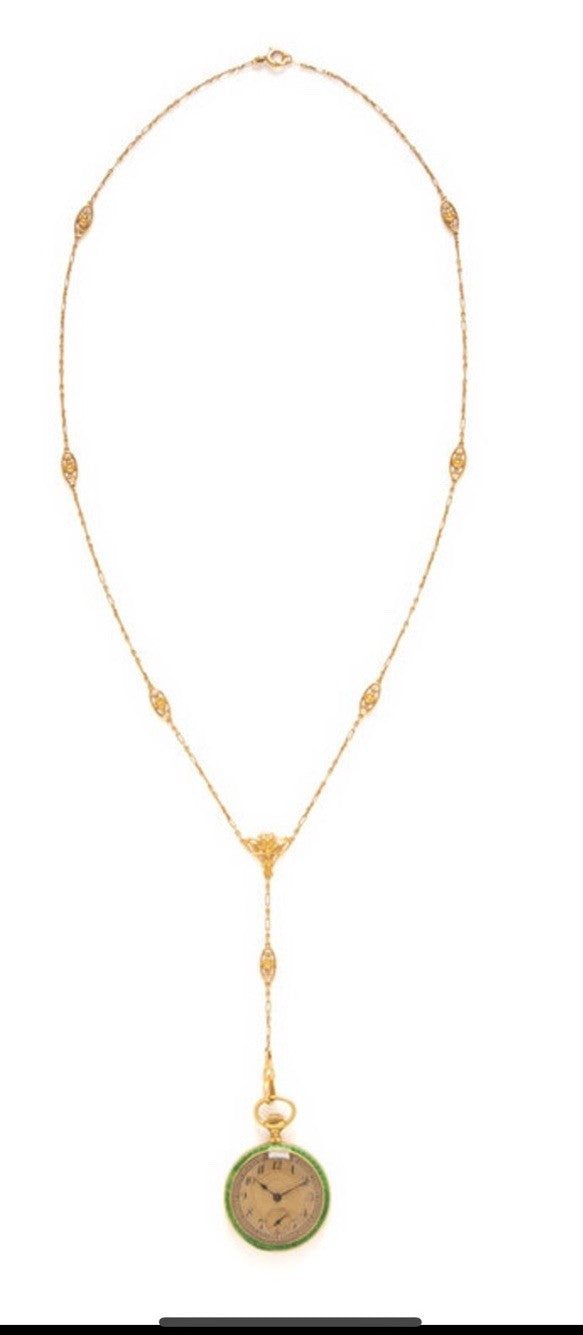 Spaulding 18k Pocketwatch and 1776 14k Gold Pocket Watch Chain