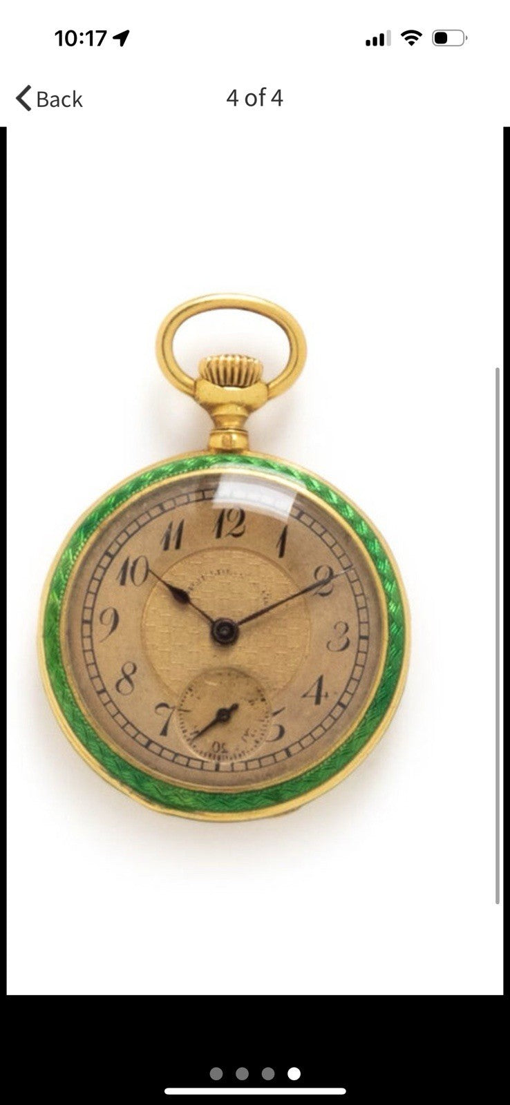 Spaulding 18k Pocketwatch and 1776 14k Gold Pocket Watch Chain