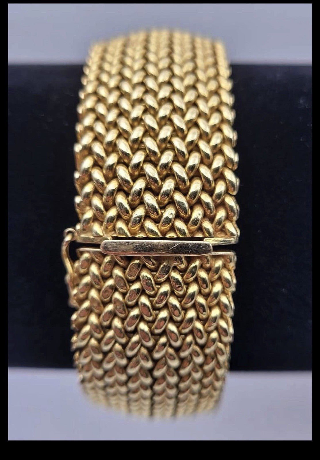 14k Weave Bracelet 40g