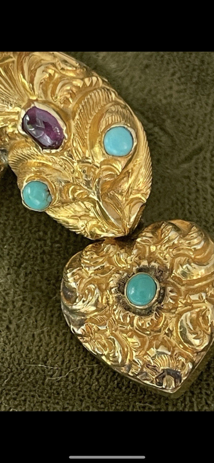 Victorian 20k Serpent Brooch