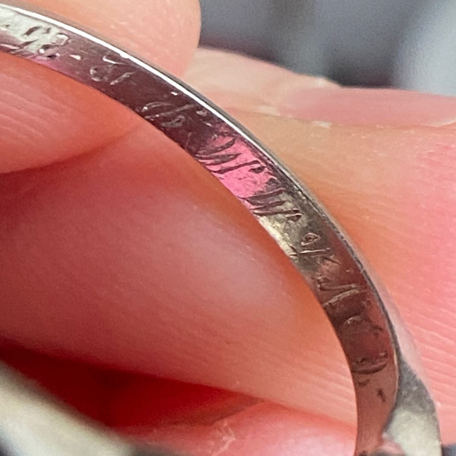 Edwardian platinum Old European Cut Diamond Ring video added!