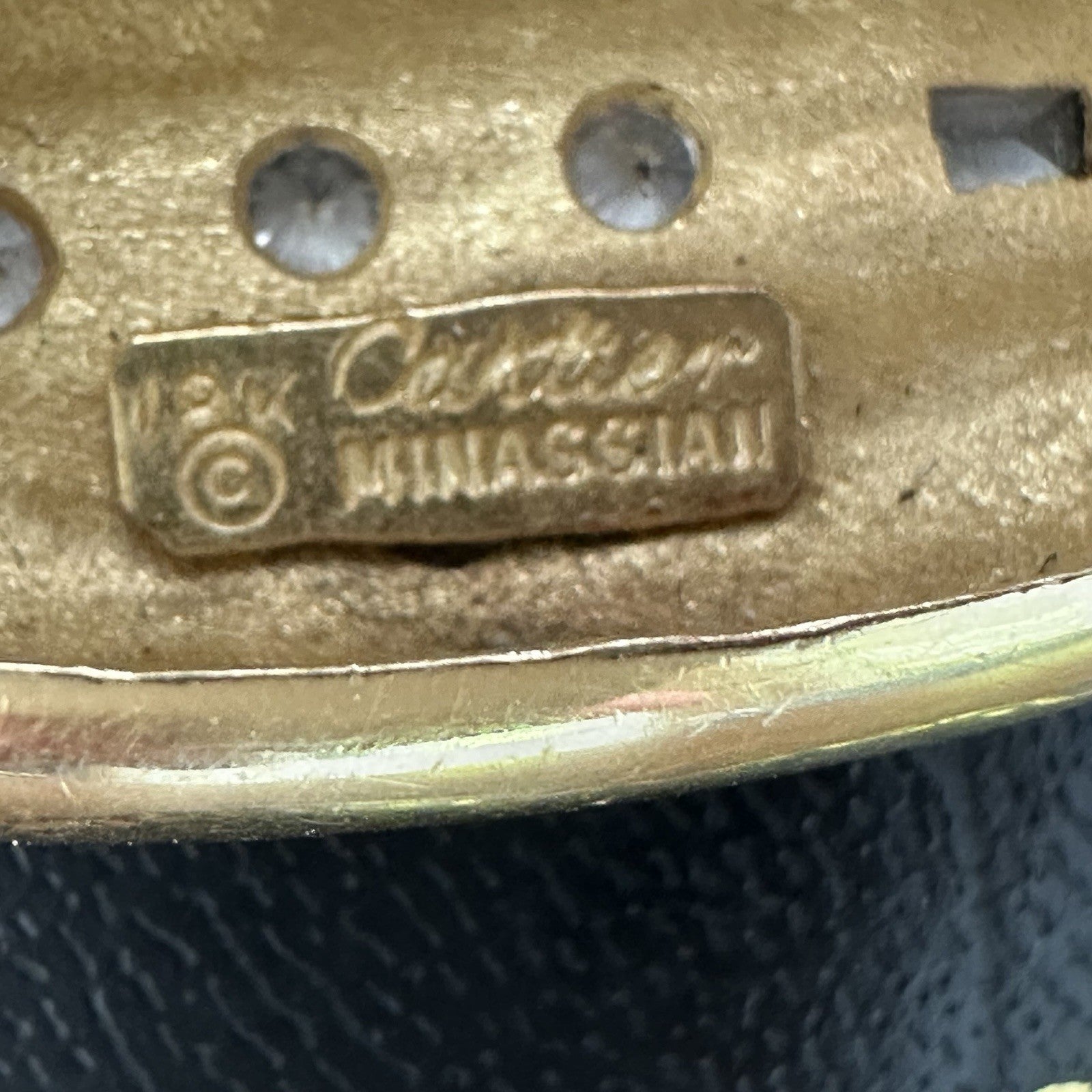 Cartier Vintage Morse Code 18k Necklace w/ Valuation Report