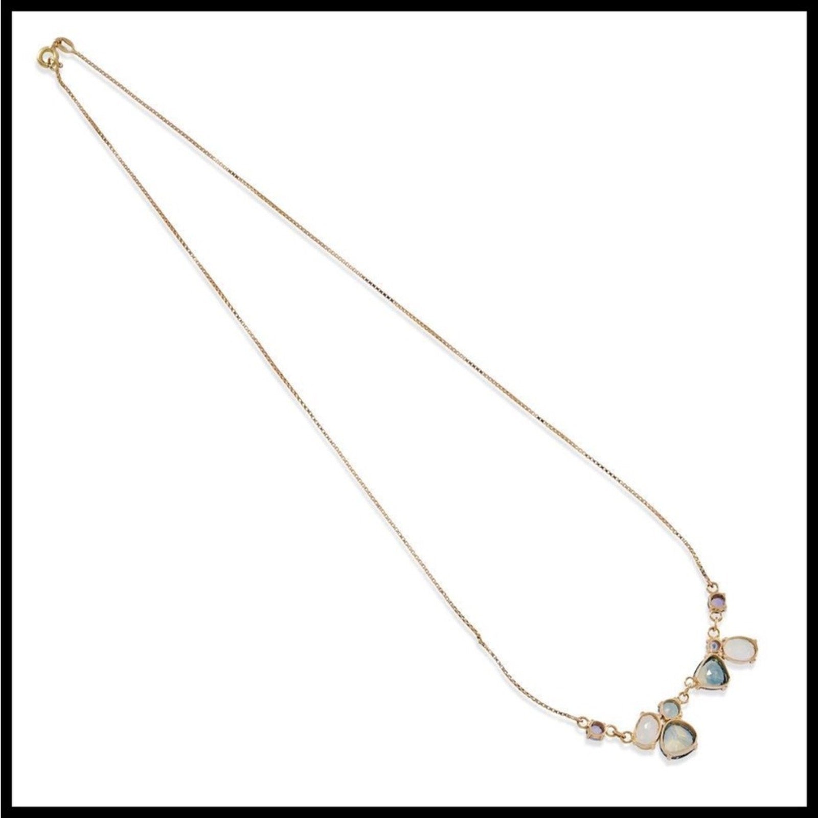 18K  sapphire necklace Modern