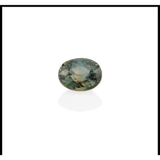 1.38 ct CERTIFIED NO HEAT COLOR CHANGE GreenPURPLE Natural Sapphire LOOSE