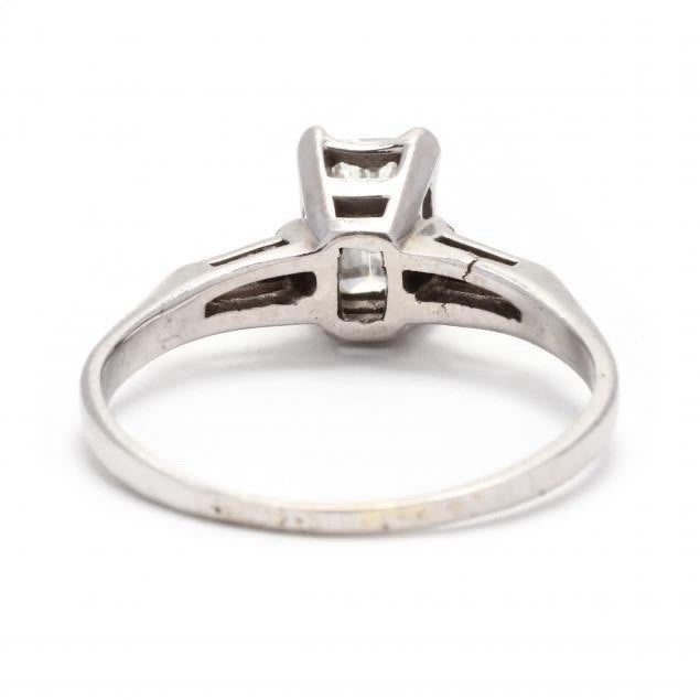 1 cttw Emerald Cut Diamond Ring G/  VS2