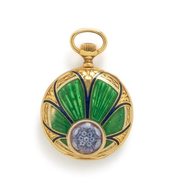 Spaulding 18k Pocketwatch and 1776 14k Gold Pocket Watch Chain