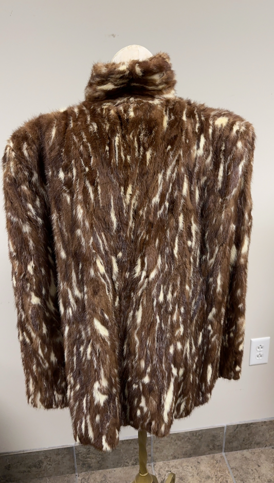 Vintage Mink Cape La Vogue