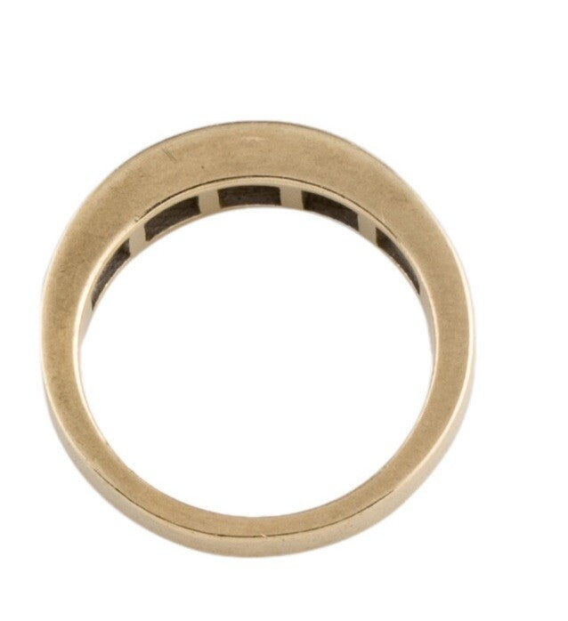 Eternity Ring 14k Yellow Gold Diamond 1.1 ctw 4 mm Band