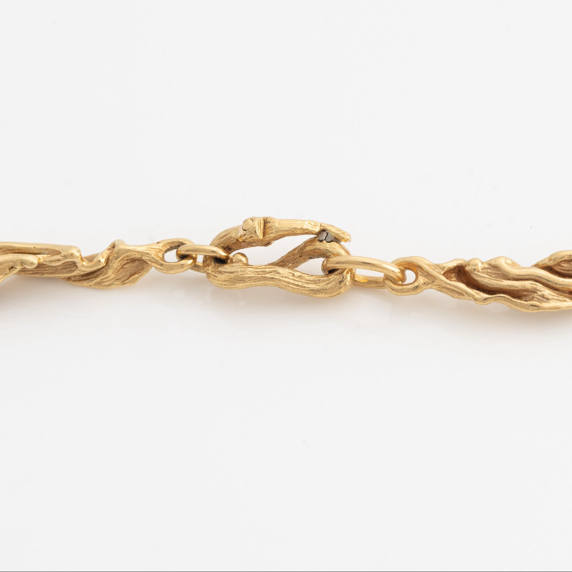 Gilbert Albert : 18k Gold vermeil  necklace