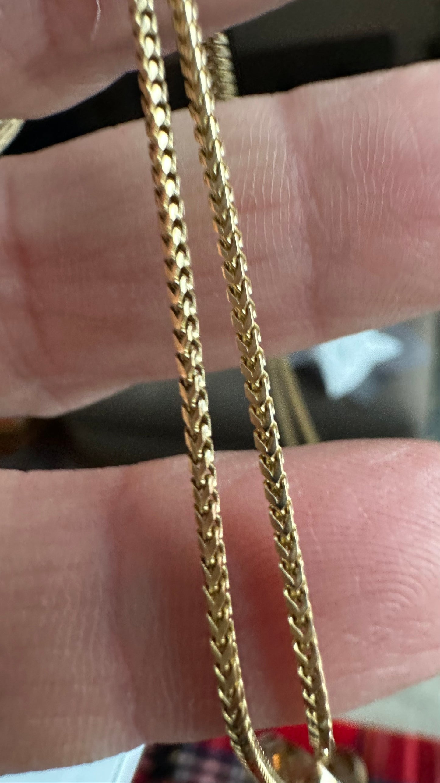 Vintage 14 karat gold emerald, and diamond pendant necklace