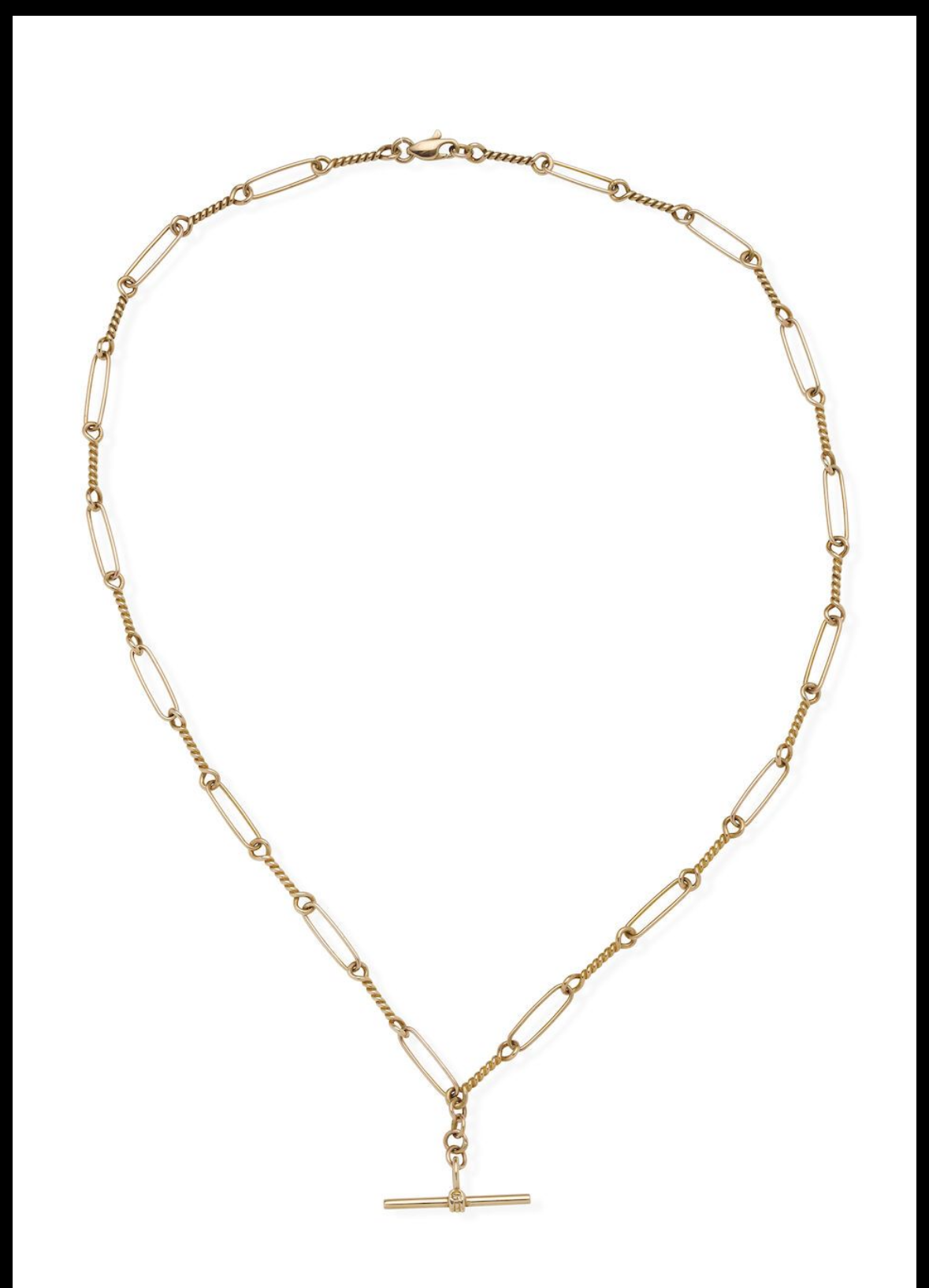 ANTIQUE 9CT GOLD ALBERTCHAIN