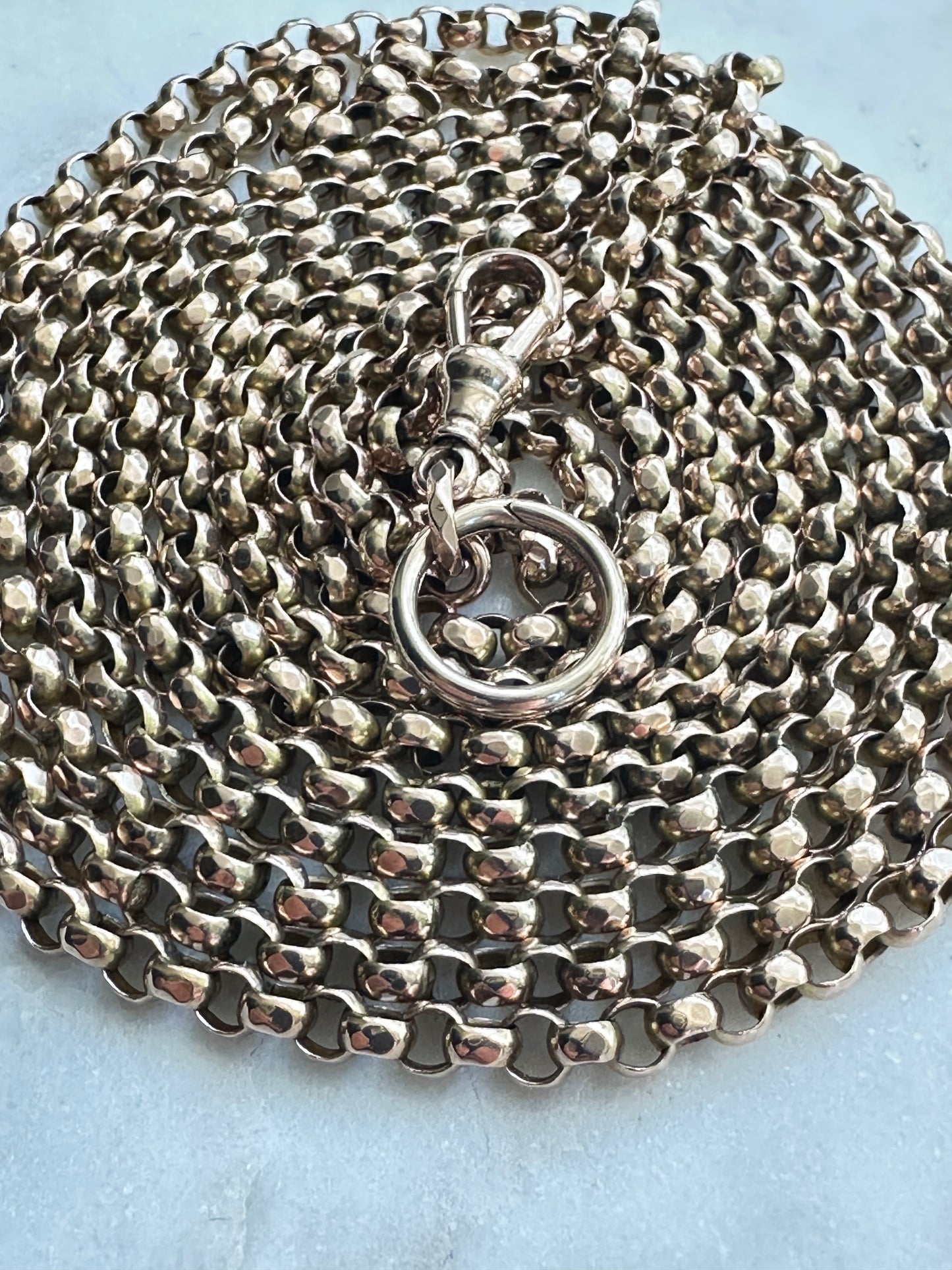 Victorian Long Belcher Chain 9k 46g