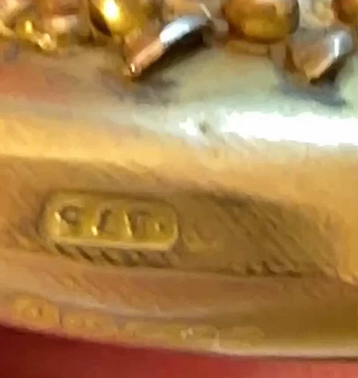 Antique 9k Belcher/ Rolo chain with TBar