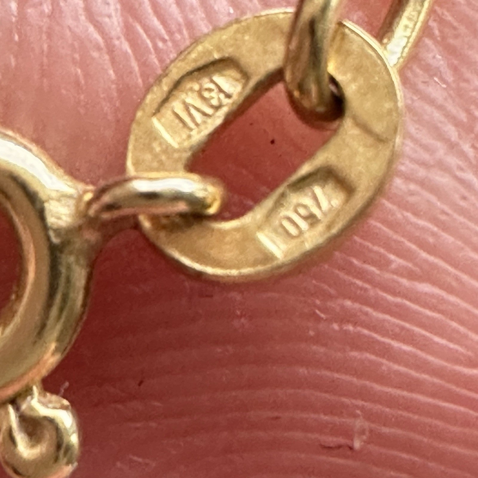 Cartier Vintage Morse Code 18k Necklace w/ Valuation Report
