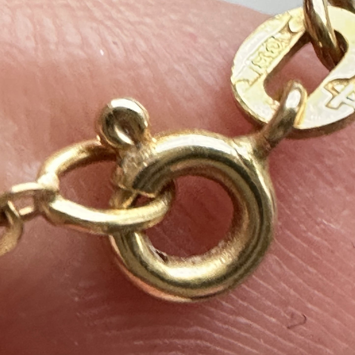 Cartier Vintage Morse Code 18k Necklace w/ Valuation Report