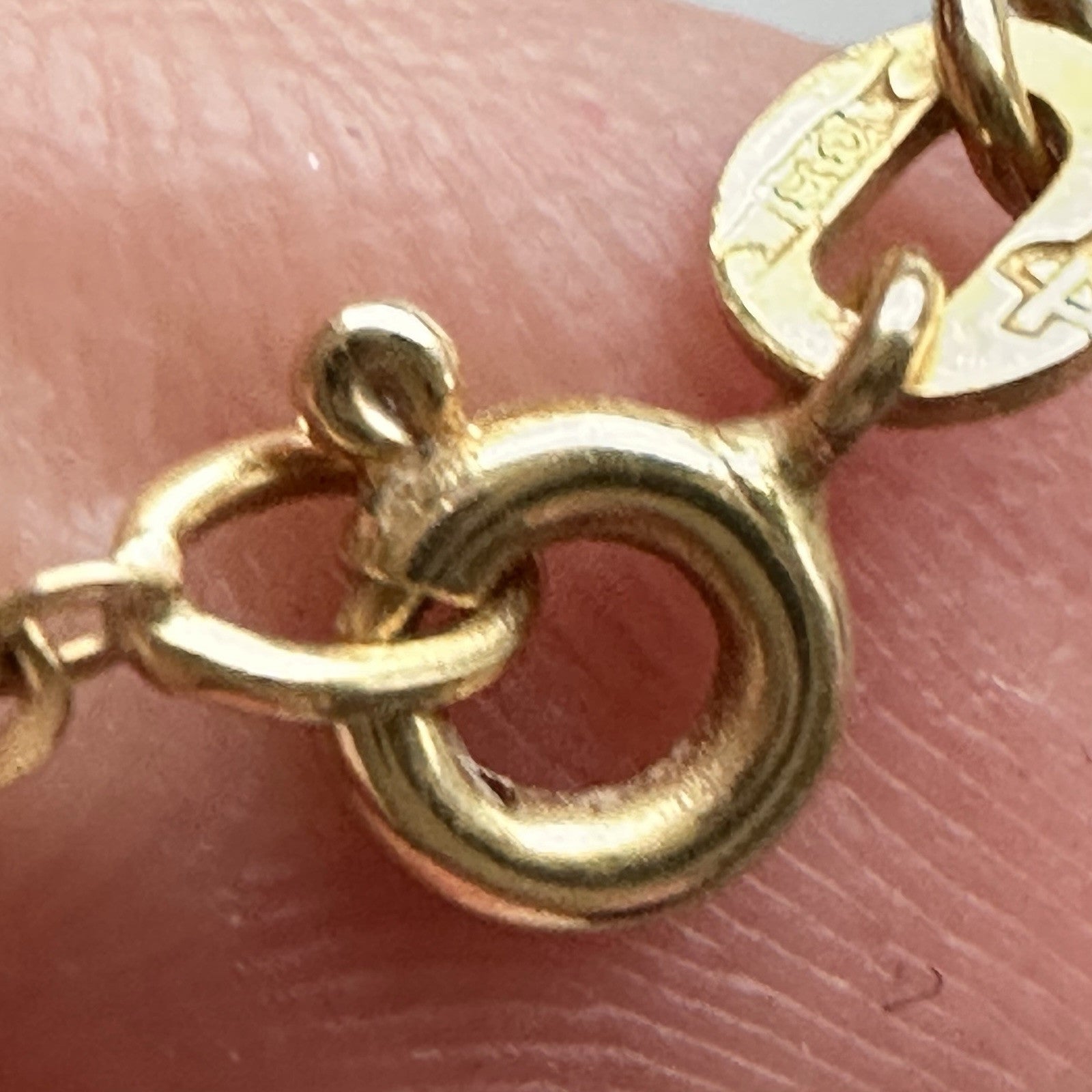 Cartier Vintage Morse Code 18k Necklace w/ Valuation Report