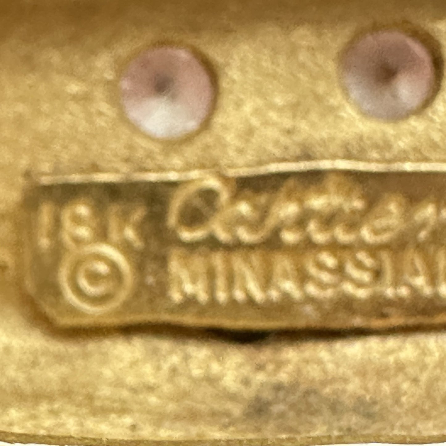 Cartier Vintage Morse Code 18k Necklace w/ Valuation Report