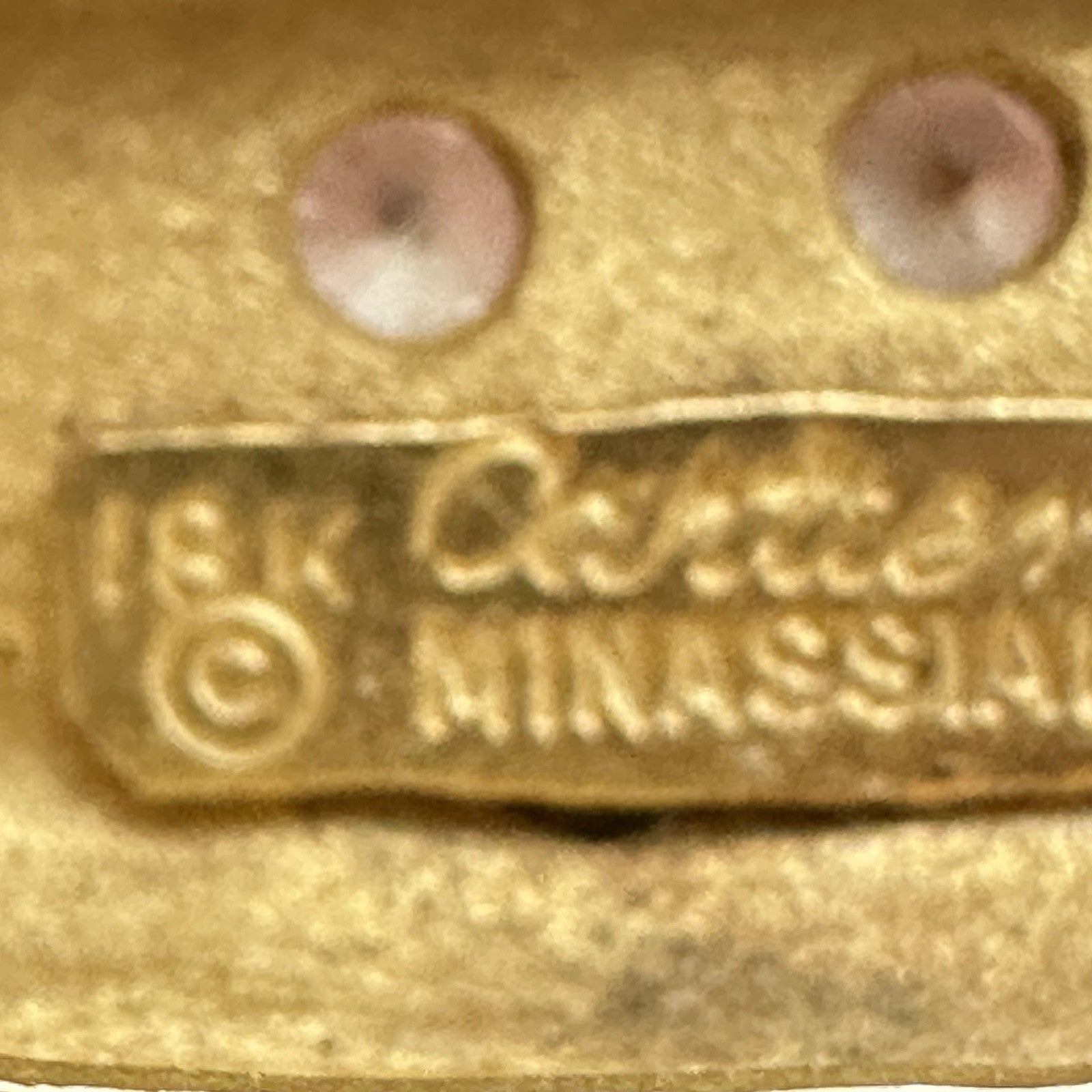 Cartier Vintage Morse Code 18k Necklace w/ Valuation Report