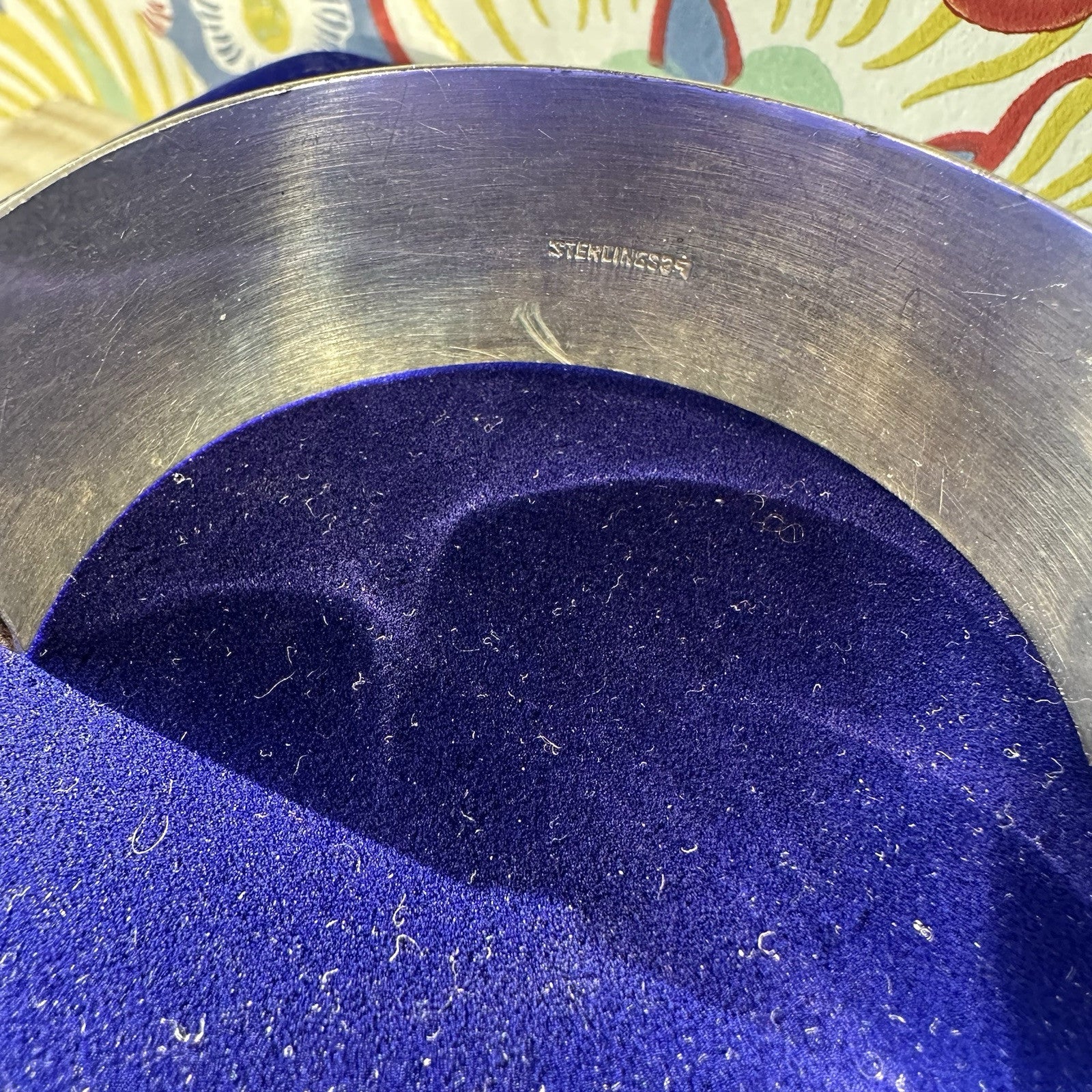 Antique Victorian Sterling Silver Engraved Scroll Wide Bangle Bracelet 58.8g