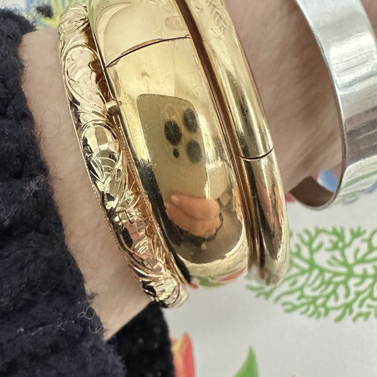 Cal- Arts 1920 Gold Filled Bangle 