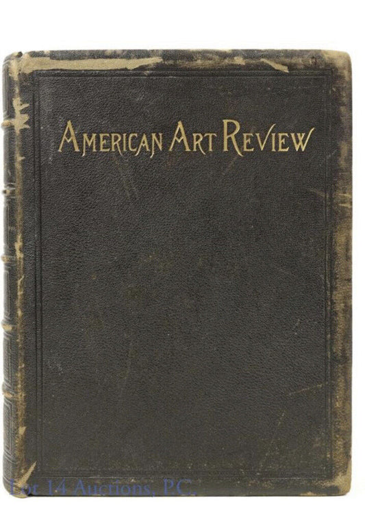 1881 The American Art Review Volume 1 Hardcover